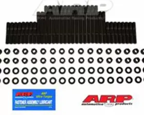 ARP Bolts Small Block Chevrolet 7/16in x 3/8in Stepped Head Stud Kit, 8740 Chromoly, Black Oxide