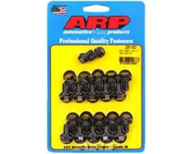 ARP Bolts ARP 235-1802 BB Chevy Hex Oil Pan Bolt Kit, Black Oxide Steel, Washer Included