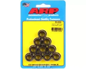 ARP M12 X 1.25 12pt Nut Kit Small Collar Steel Black Oxide (Pack of 10)