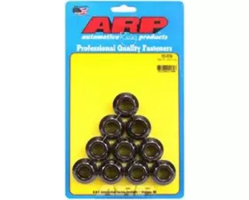 ARP Bolts ARP 5/8-18in 12pt Nut Kit, Steel, Black Oxide, Pack of 10