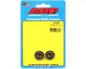 ARP Bolts 7/16in-20 12pt Nut Kit, 9/16in Socket, Steel, Black Oxide, 2 Pack