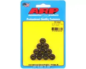 ARP Bolts ARP 5/16in-18 12pt Black Oxide Nut Kit, Steel, 10-Pkg, 180,000 psi
