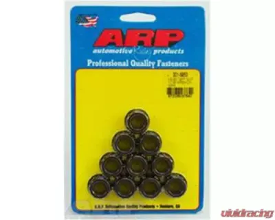 ARP 1/2-20 11/16 Socket 12pt Nut Kit (Set of 10) - 301-8353