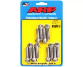 ARP Bolts ARP SB Chevy Intake Manifold Bolt Kit, 3/8-16, Stainless Steel, Polished Finish