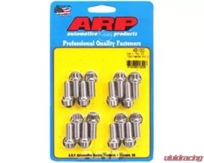 ARP Bolts 3/8 x .750 Stainless Steel 12pt Header Bolt Kit Set of 16 - 400-1202