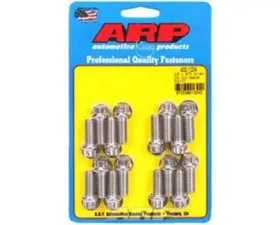 ARP 3/8 x .875 Drilled SS 12pt Header Bolt Kit
