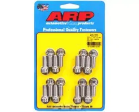 ARP 3/8 x .750 Drilled SS 12pt Header Bolt Kit