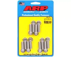 ARP Bolts ARP SB Chevy 12pt Stainless Steel Header Bolt Kit 3/8-16, Set of 12