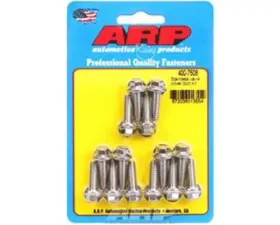 ARP Bolts ARP Valve Cover Stainless Steel 1/4in x 20 Hex Bolt Kit, 14/pkg