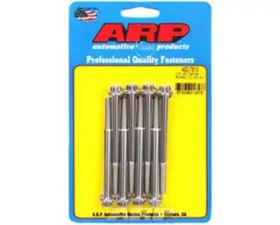 ARP Stainless Steel 1/4-20 Center Bolted Valve Cover Bolt Kit, Polished Finish