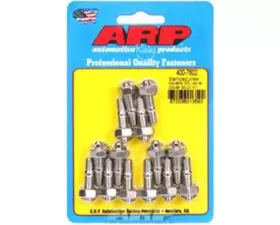 ARP Bolts Stainless Steel Valve Cover Stud Kit 1/4-20 in. Polished Finish 400-7602