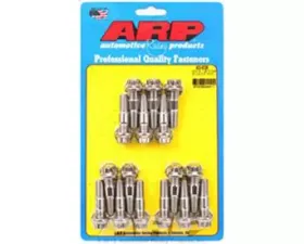 ARP M10 x 1.25 x 48 Stainless Steel 12pt Broached Stud Kit (16/pkg)