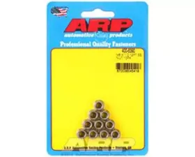 ARP Bolts M6 X 1.00 Stainless Steel 12pt Nut Kit Pack of 10 - 8mm Wrench Diameter