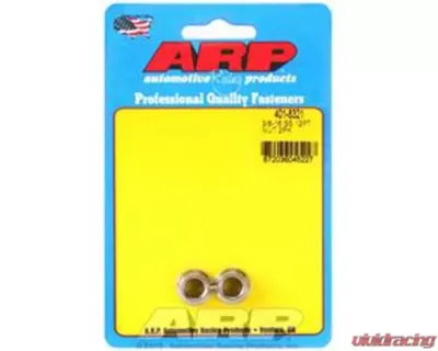 ARP Bolts ARP 3/8-16 Stainless Steel 12pt Nut Kit, Polished Finish, Sold as Pair - 401-8321
