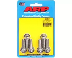ARP Bolts Chevy 12pt Motor Mount Bolt Kit with Energy Suspension Mounts, Chromoly Polished