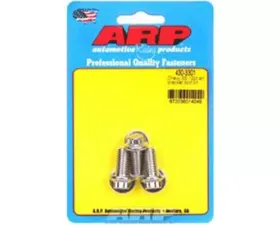 ARP Bolts ARP Chevy SS 12pt Alternator Bracket Bolt Kit, 3/8 in. Stainless Steel, Polished