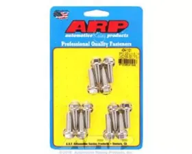 ARP Bolts Stainless Steel Hex Header Bolt Kit for SBC/Gen III LS, 8mm x 1.25, Set of 12