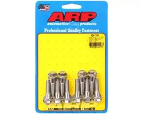 ARP Bolts Stainless Steel Hex Header Bolt Kit for SBC LT1 6.2L - 8mm x 1.25, Set of 10