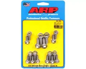 ARP Bolts ARP 434-1804 SB Chevy 1-pc Stainless Steel Hex Oil Pan Gasket Bolt Kit