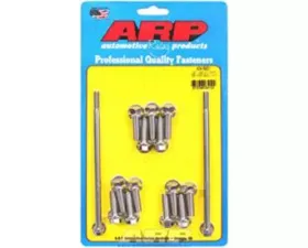 ARP Bolts ARP 434-6901 LS1 LS2 SS Hex Oil Pan Bolt Kit Stainless Steel Polished