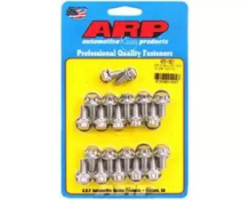 ARP Bolts ARP 435-1801 BB Chevy Stainless Steel 12pt Oil Pan Bolt Kit with Washers