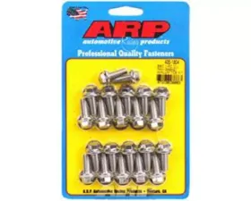 ARP Bolts BB Chevy 1-Pc Oil Pan Gasket with Aluminum Timing Cover Hex Bolt Kit