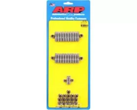 ARP Bolts ARP BB Chevy SS 12pt Oil Pan Stud Kit, Stainless Steel, Polished Finish