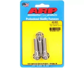 ARP Bolts ARP Ford 3-Bolt 12pt Starter Bolt Kit, ARP 300 Polished Finish, 1.500 in Length