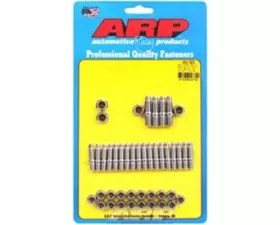 ARP Bolts ARP 454-1903 SB Ford Stainless Steel 12pt Oil Pan Stud Kit with Washers