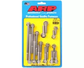 ARP Bolts ARP Ford 289-302 Stainless Steel 12-Point Water Pump & Front Cover Bolt Kit