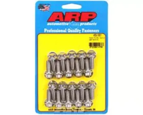 ARP Bolts ARP Ford FE Stainless Steel 12pt Oil Pan Bolt Kit with Washers