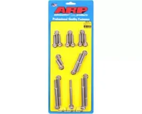 ARP Bolts ARP Pontiac SS 12pt Timing Cover Water Pump Kit Stainless Steel Polished