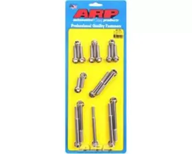 ARP Bolts ARP Pontiac SS Polished Hex Timing Cover & Water Pump Stainless Steel