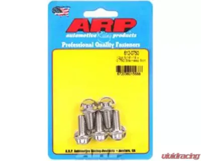 ARP Bolts 5/16in x 18 .725in UHL 12pt Stainless Steel Bolt Kit (5/pkg) - 612-0750