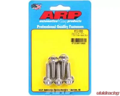 ARP 5/16 Inch -18 x 1.000 12pt SS Bolts (5/pkg) - 612-1000