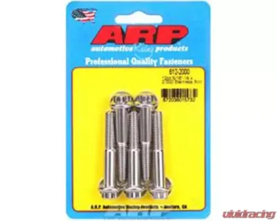 ARP Bolts 5/16 Inch-18 x 2.000 12pt Stainless Steel Bolts (5/pkg) - 612-2000