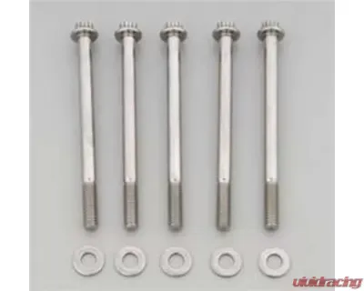 ARP Bolts ARP 5/16-18 x 4.500in 12pt Stainless Steel Bolt Kit with Washers (5/pkg) - 612-4500