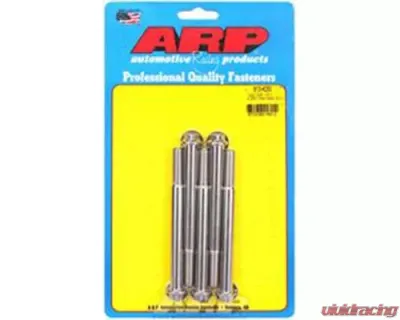 ARP Bolts 3/8in - 16 x 4.250 12pt Stainless Steel Bolts (5/pkg) - 613-4250