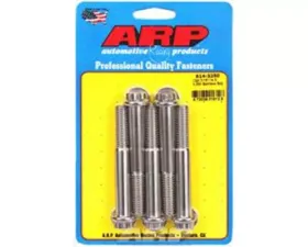 ARP Bolts 7/16in-14 X 3.250in 12pt Stainless Steel Bolts (5/pkg) with Washers