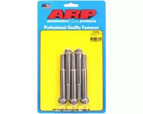 ARP Bolts 7/16 Inch-14 x 3.750 12pt Stainless Steel Bolts (5/pkg) with Washers