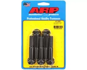 ARP 1/2in -13x2.500 Hex Black Oxide Bolts (5/pkg)