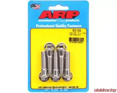 ARP Bolts ARP 3/8-16 x 1.500 Hex Stainless Steel Bolts Set of 5 with Washers - 623-1500