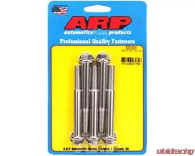 ARP Bolts 3/8-16 x 3.250 Hex Stainless Steel Bolt Kit with Washers (5 Pack) - 625-3250