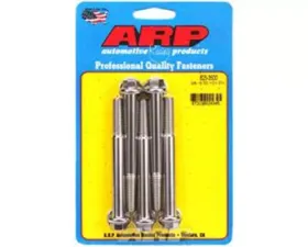 ARP Bolts 3/8-16 x 3.500 Hex Stainless Steel Bolts (5/pkg) with Washers Included