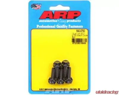 ARP 1/4-20 x 0.750 12pt Black Oxide Bolts - 640-0750