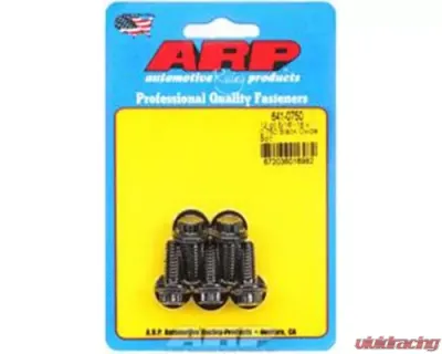 ARP Bolts 5/16-18 x 0.750 12pt Black Oxide Chromoly Fasteners Set of 5 - 641-0750