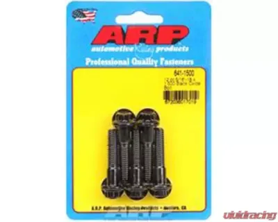 ARP Bolts 5/16-18 x 1.500 12pt Black Oxide Chromoly Set of 5 with Washers - 641-1500