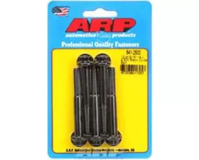 ARP 5/16in-18 x 2.500in 12pt Black Oxide Chromoly Bolts Set of 5 for High-Performance Fastening