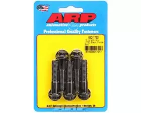 ARP Bolts 3/8-16 x 1.750 Black Oxide 12pt Chromoly Fasteners, Set of 5