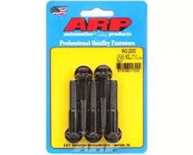 ARP Bolts 3/8-16 x 2.000 12pt Black Oxide Chromoly Fasteners Set of 5